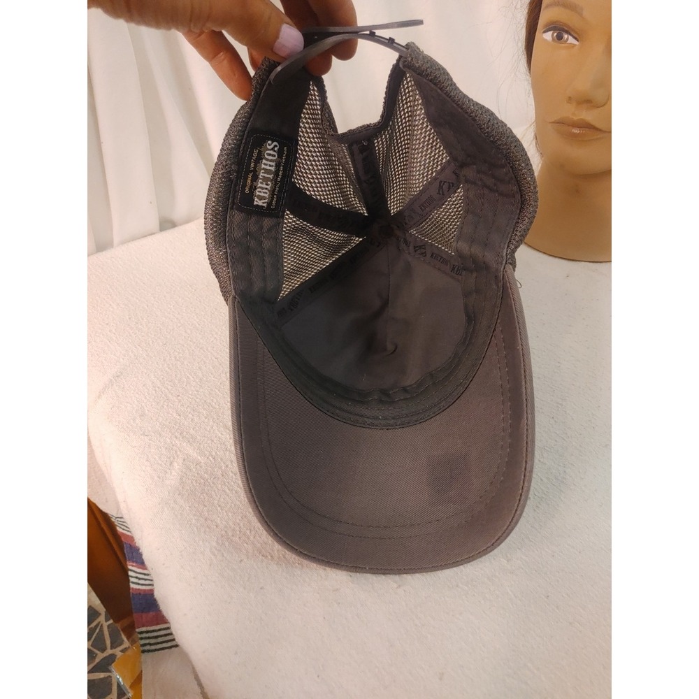 KB Ethos VTG Skull Embroidery Snapback Hat Skulls‎ Adjustable Cap Women Grey - Picture 8 of 8